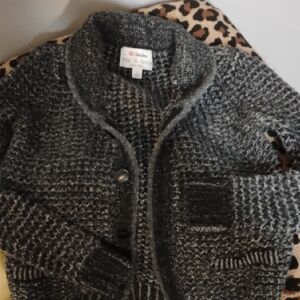 Neiman Marcus Gray Kids Sweater